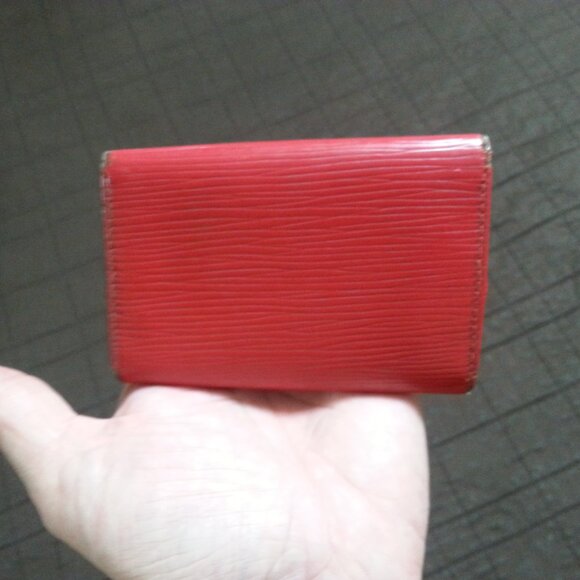 Vintage LV Louis Vuitton Epe Leather Key Holder Case ed Unisex Men's Women's - Picture 2 of 15